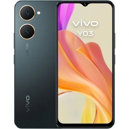 Image of Smartphone Vivo Y03 4 GB 128 GB 6,56" Nero siderale Dual SIM Helio G85 cod079