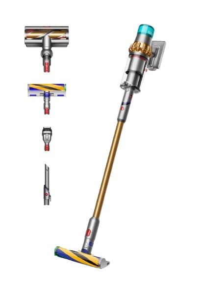 Image of Aspirapolvere senza fili Dyson V15 Detect Absolute 230AW, filtro HEPA, autonomia di 60 minuti, display LCD cod079