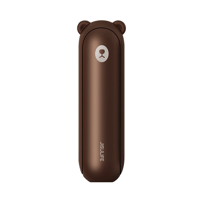 Ventilador portátil JisuLife Life 8 de 4500mAh com 3 velocidades, lanterna e power bank