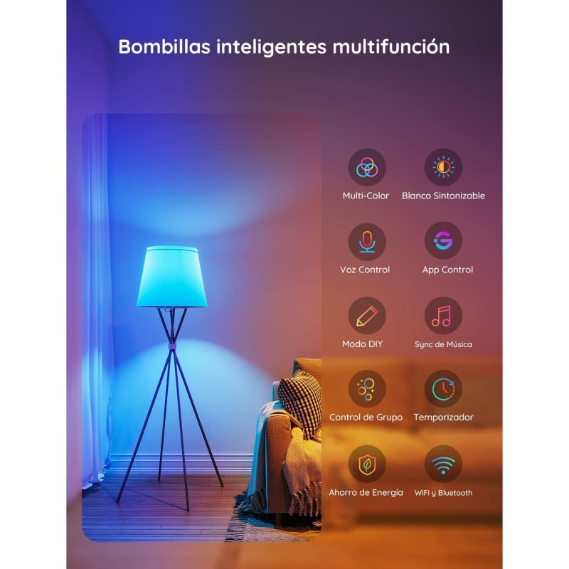 Blauwe Gloeilampen Bluetooth kopen? | Laagste prijs