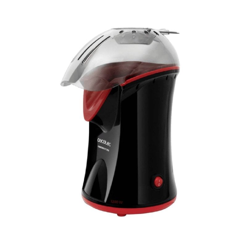 Image of Cecotec Fun&Taste Macchina per Popcorn 1200W Pulsanti Preparazione 2 min Nero Rosso cod079
