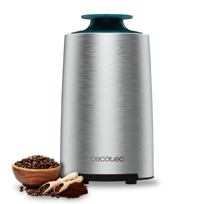 Image of Cecotec Macinacaffè Compatto 200W Lame in Acciaio Inox 70g Silenzioso Sicurezza cod079