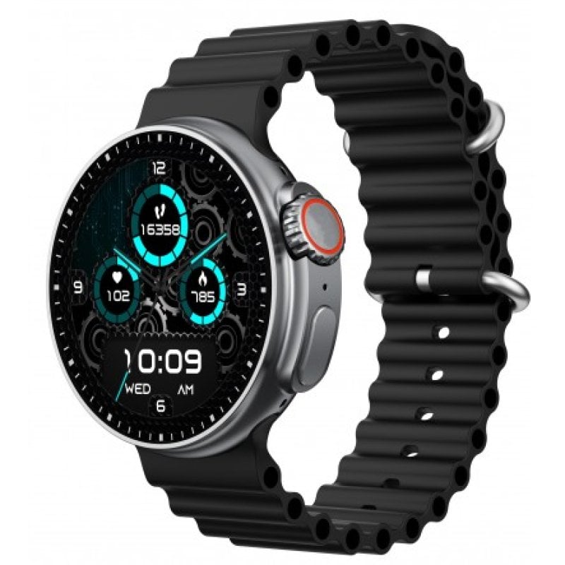 Image of DCU Tecnologic Bluetooth Smartwatch 1.43″ AMOLED Always On + 2 cinturini + Assistente Vocale cod079