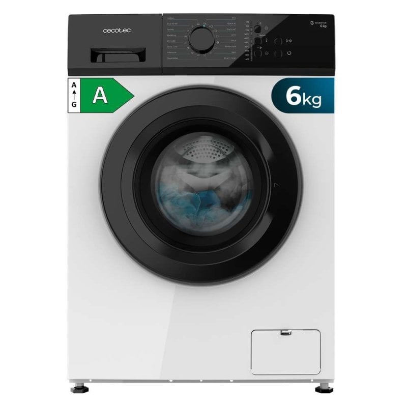 Image of Lavatrice Cecotec Bolero DressCode 620 Inverter 6 kg carica frontale 1000 giri/min bianco A cod079
