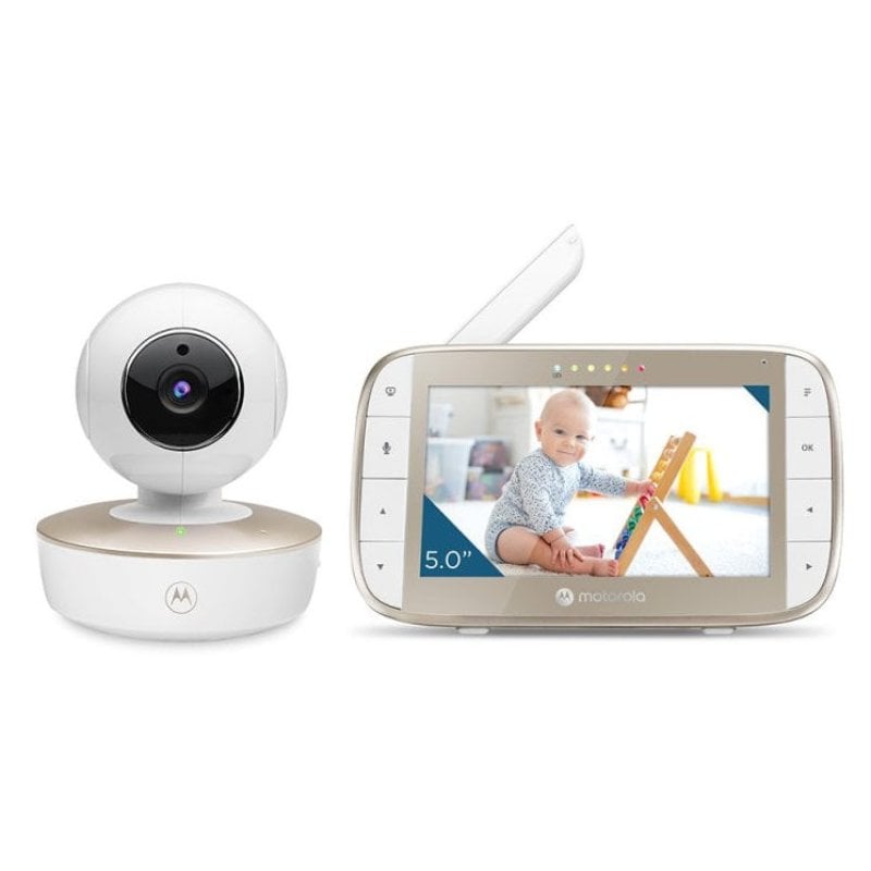 Image of Baby monitor Motorola VM50G con schermo a colori da 5"/portata 300 m/visione notturna/comunicazione bidirezionale cod079