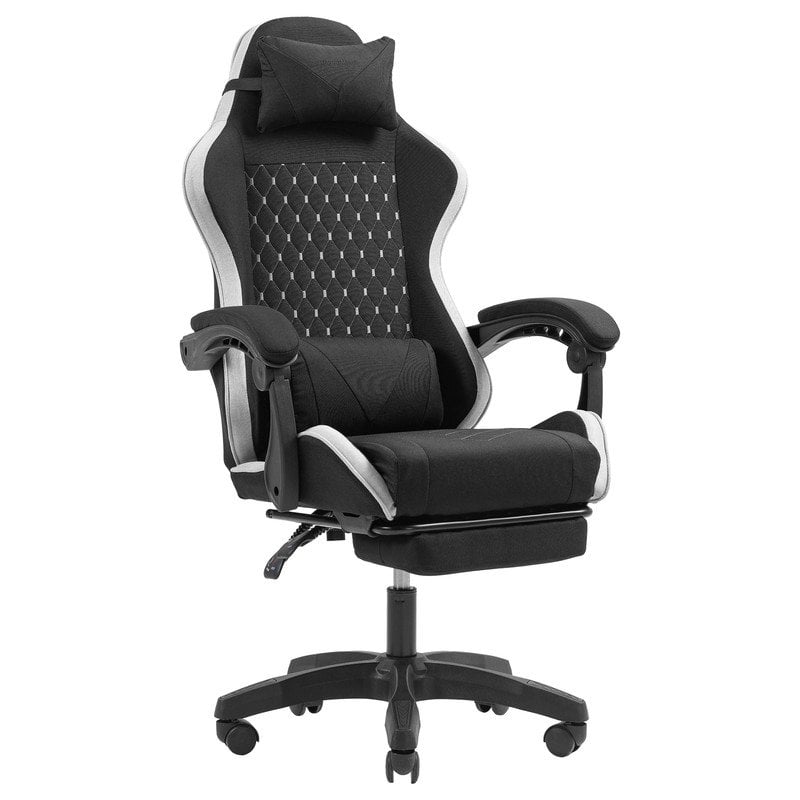 Image of Sedia da gioco reclinabile Mars Gaming MGC-X in tessuto, finitura tessile, 120 kg, grigio cod079