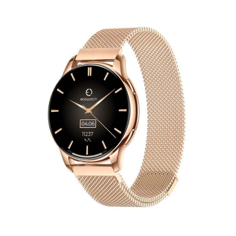 Image of Smartwatch Maxcom Ecowatch 3 AMOLED oro con monitoraggio avanzato + durata della batteria di 5 giorni cod079