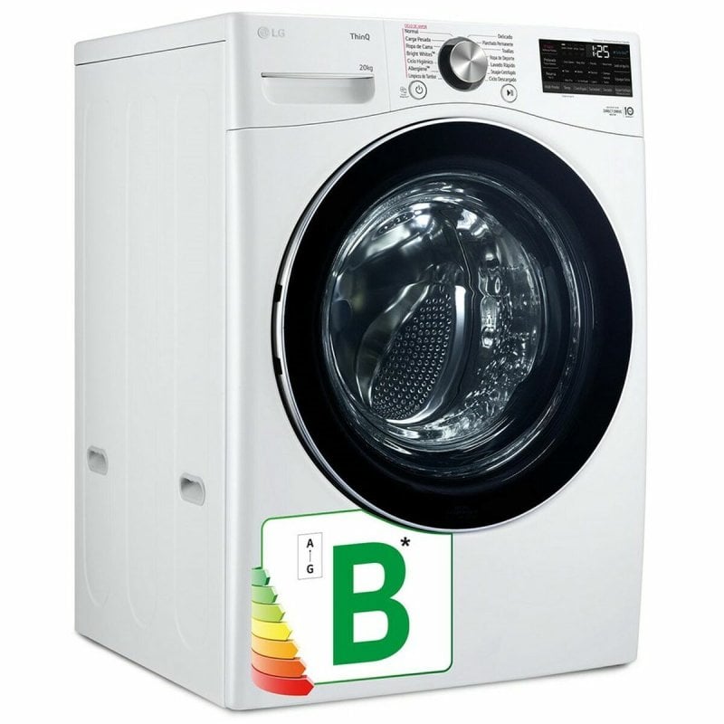 Image of Lavatrice LG F0P3CYV2W.ABWQVES a carica frontale 20 kg Wi-Fi B bianca cod079