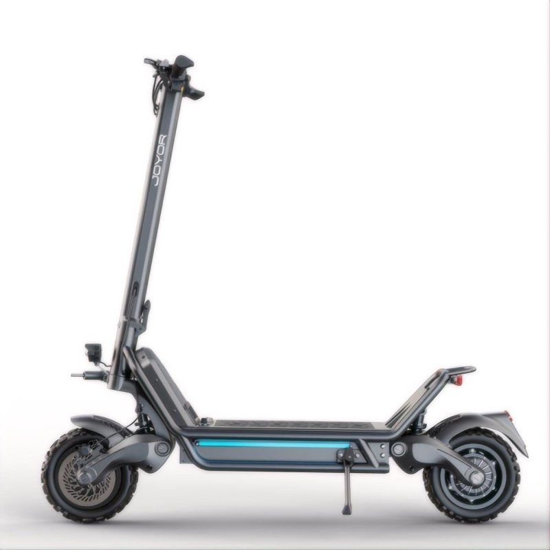 Scooter elétrica Joyor com autonomia de 85 km, potente motor duplo de 3200 W, travões de disco