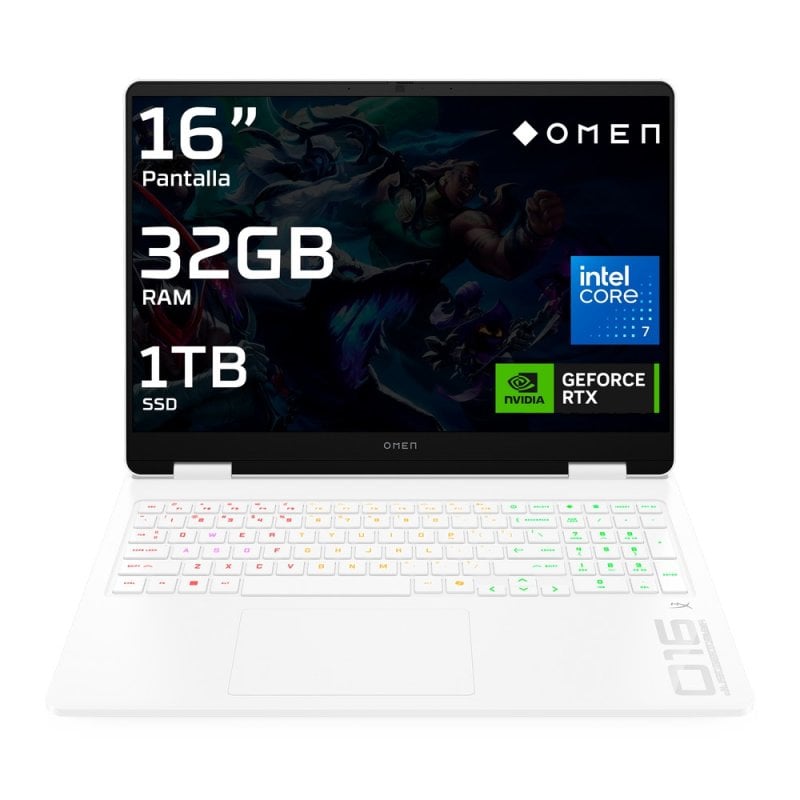 Portátil HP OMEN 16 Core 7 32GB RTX 5050