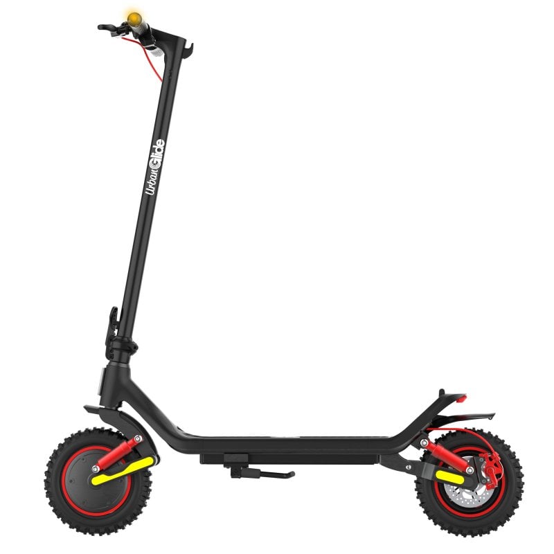 Image of Monopattino elettrico UrbanGlide con autonomia fino a 40 km/h, doppia sospensione da 700 W e luci a LED. cod079