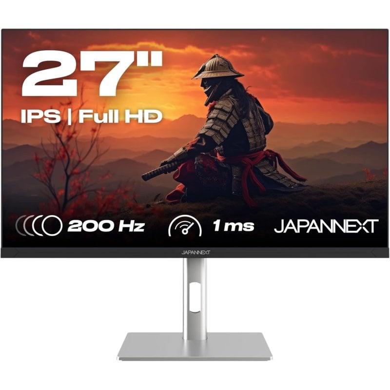 JAPANNEXT JN-I270FHD200F-HSP Monitor 27' IPS FullHD 200Hz 0.5ms com Altifalantes e FreeSync