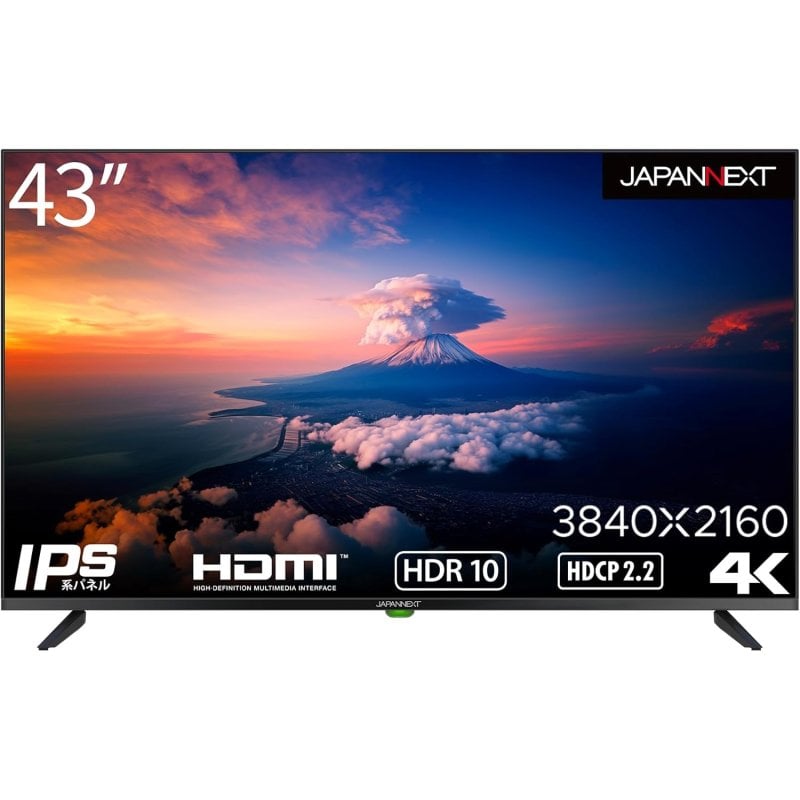 JAPANNEXT JN-i432TUR 43' Monitor IPS UltraHD 4K HDR10 com Altifalantes e FreeSync