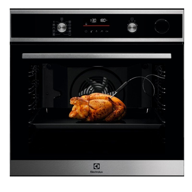 Image of Forno elettrico Electrolux COP846X1 in acciaio inox da 72 litri con SteamCrisp e sonda di temperatura cod079
