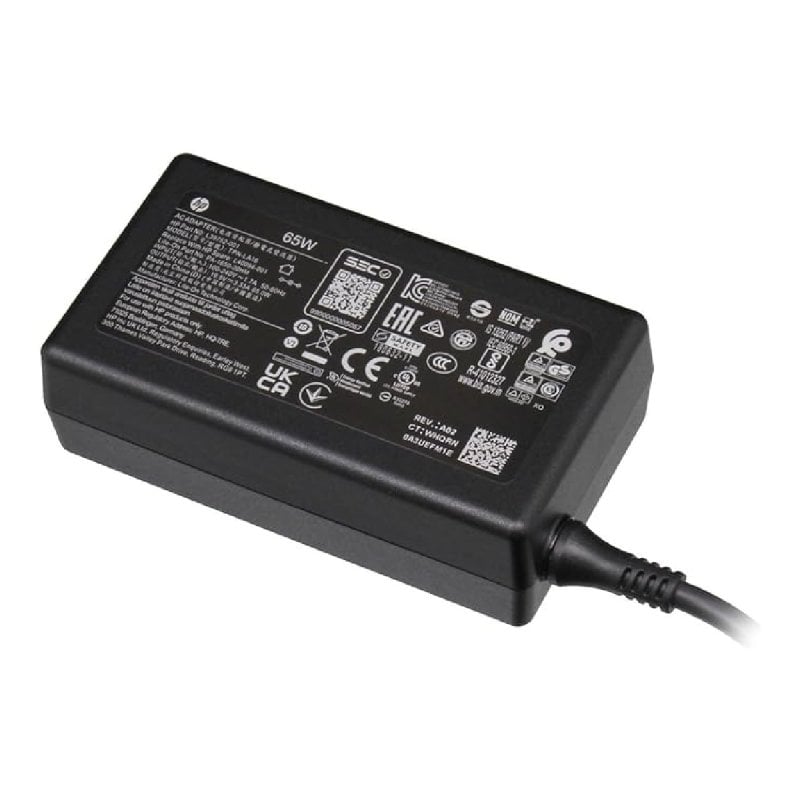 Image of Caricabatterie HP 19,5 V 3,33 A 65 W Connettore 7,4 x 5,0 mm V8 Alta Efficienza cod079
