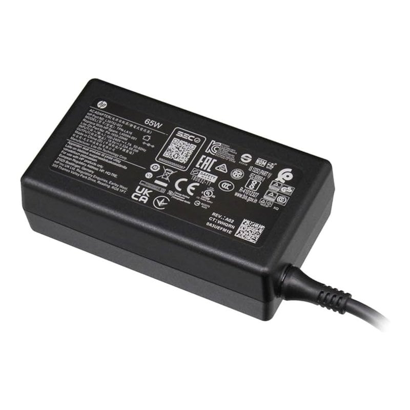 Image of Caricabatterie originale HP 19,5 V 3,33 A 65 W, connettore 7,4 x 5,0 mm, elevata compatibilità cod079