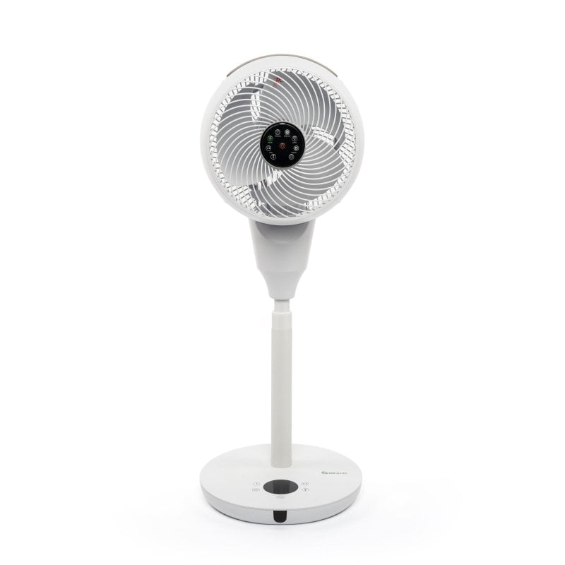 MEACO MeacoFan 1056P Ventilador de pedestal ultrassilencioso, altura ajustável, 29dB, baixo consumo