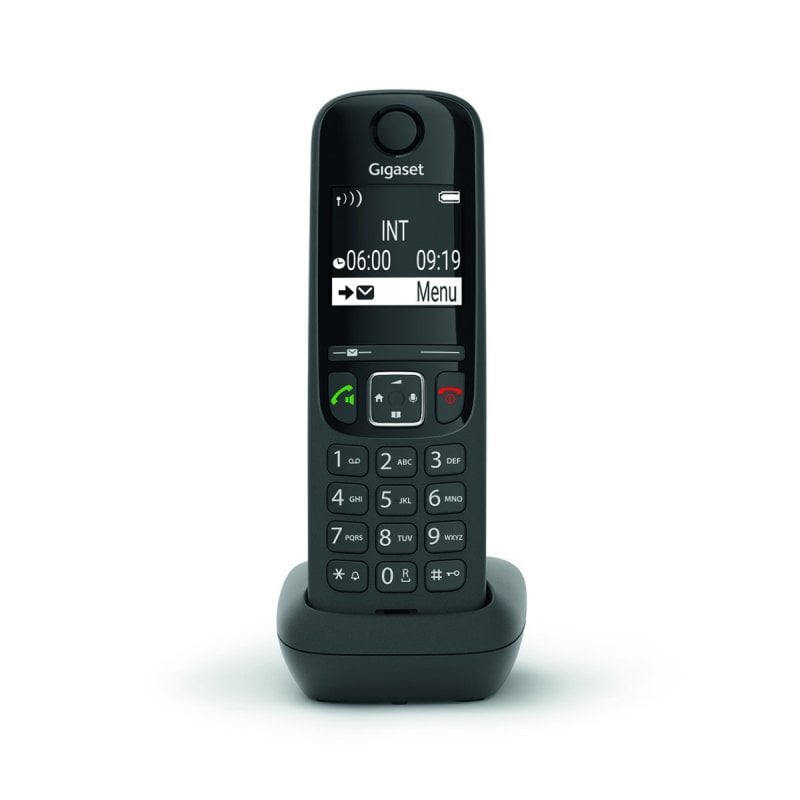 Image of Telefono cordless Gigaset AS690HX DECT compatibile con router, vivavoce e display da 2″ cod079