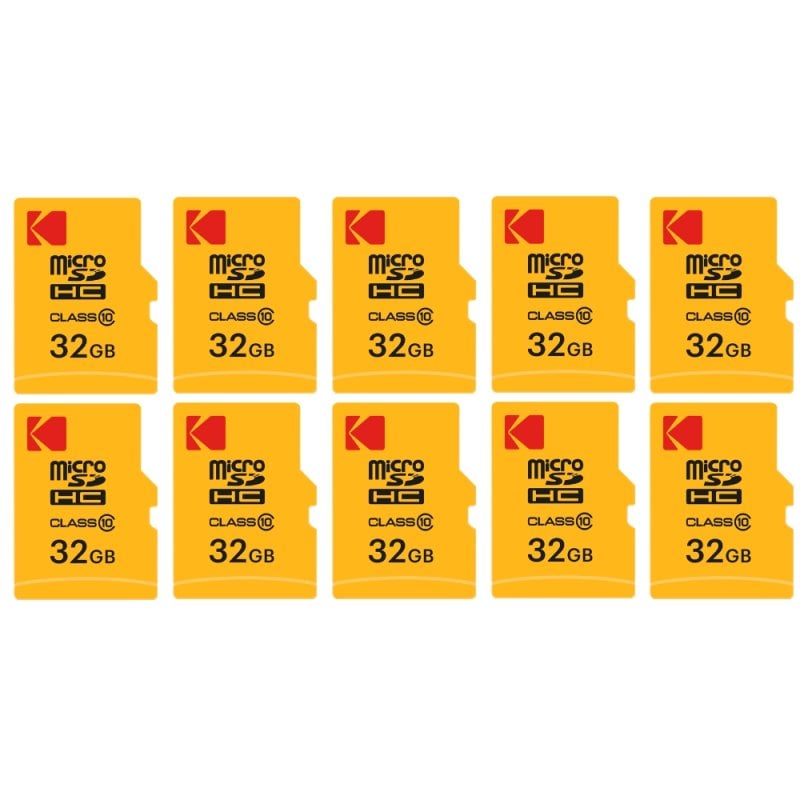Image of Scheda di memoria Kodak Micro SDHC da 32 GB ad alta velocità con adattatore cod079