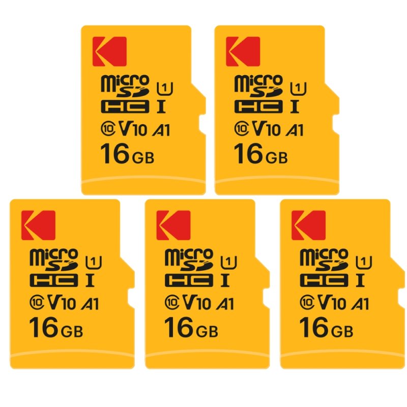Image of Scheda MicroSD Kodak Premium SDXC da 16 GB con alta velocità e affidabilità avanzata cod079