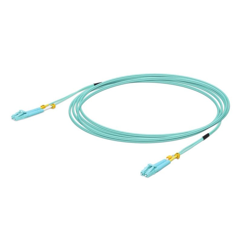 Image of Cavo in fibra ottica duplex LC Ubiquiti UOC-3 OM3 da 3 m ad alta velocità e affidabilità cod079