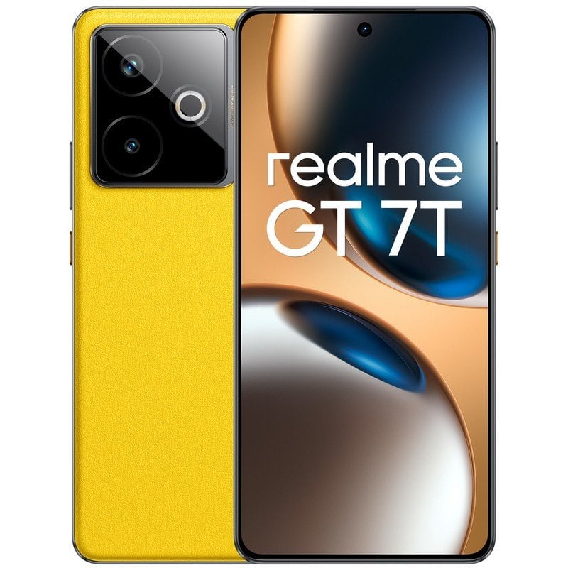 Image of Realme GT 7T 12GB 256GB Dual SIM 5G Schermo 6.8″ 120W Giallo cod079