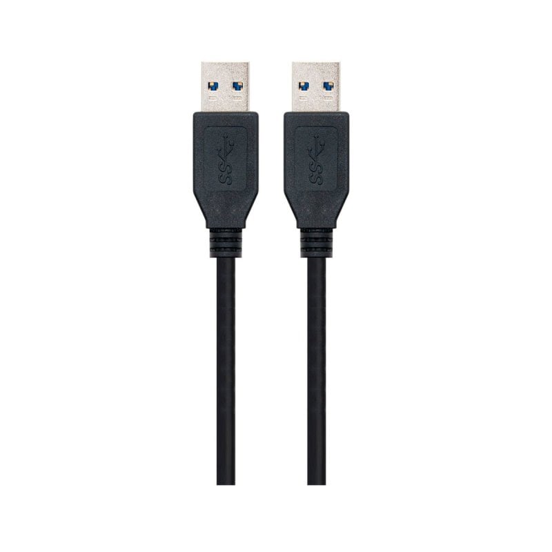 Image of Ewent Ec1021 Cavo Usb-a a Usb-a 1m Nero cod079