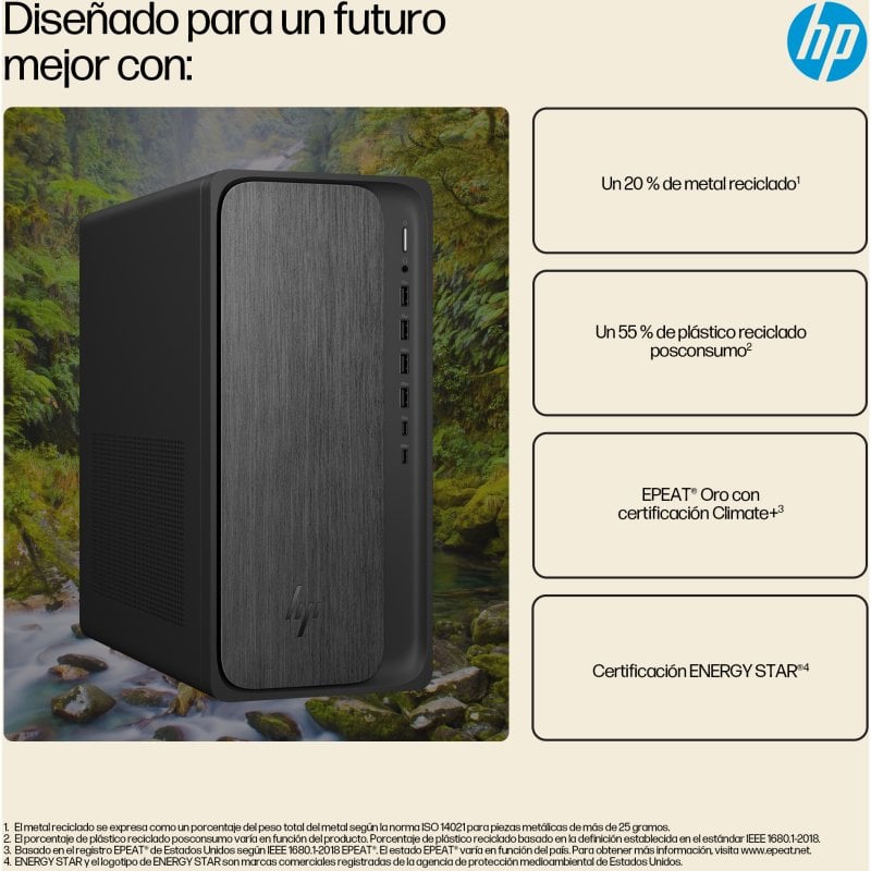 PC HP OmniDesk Desktop M02-0005ns AMD Ryzen 7 8700G 16 GB DDR5 1TB