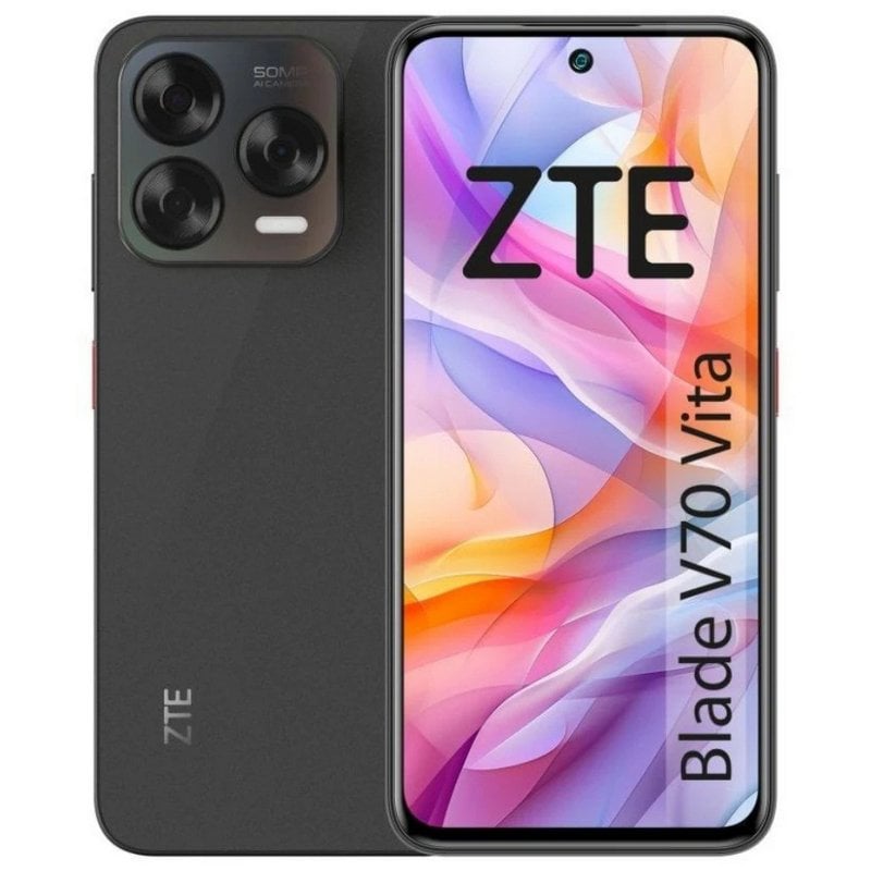 Image of Smartphone ZTE Blade V70 Vita 8GB/256GB Dual SIM 120Hz NFC Android 14 Grigio scuro cod079