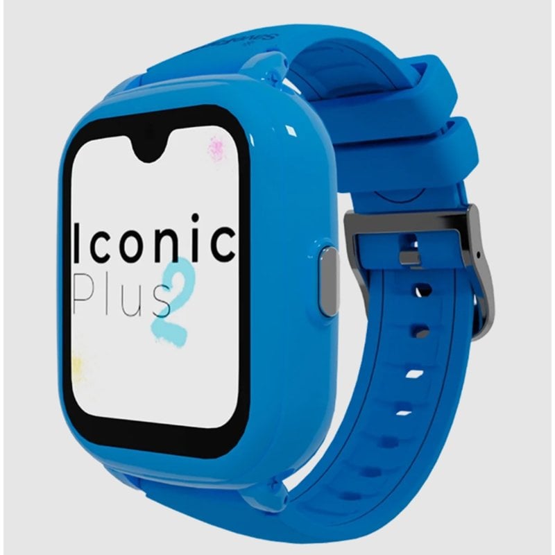 Smartwatch SaveFamily Iconic Plus 2 4G/2G/H+ GPS Desbloqueio facial Spotify IA Saúde Infantil