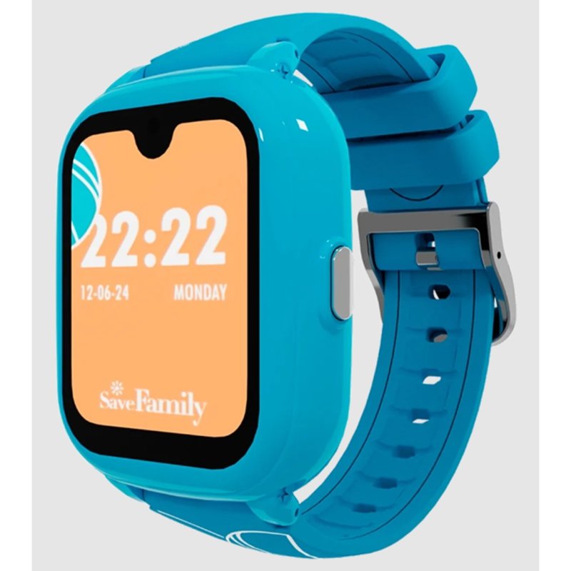 Smartwatch SaveFamily Iconic Plus 2 4G GPS WiFi com desbloqueio facial + extras de saúde e jogos