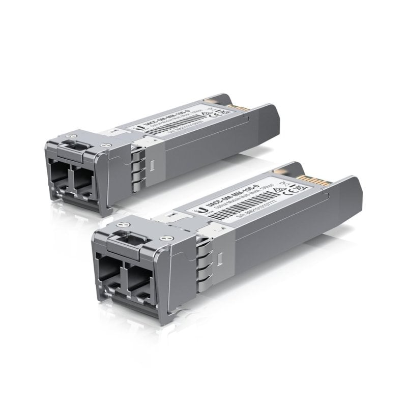 Image of Confezione da 20 moduli SFP Ubiquiti Uacc-om-mm-10g-d-20 Lc - Per reti in fibra ottica multimodale ad alta velocità - Velocità di trasferimento 10 Gbps - Installazione semplice - Stabilità e prestazioni affidabili - Ordina ora! cod079
