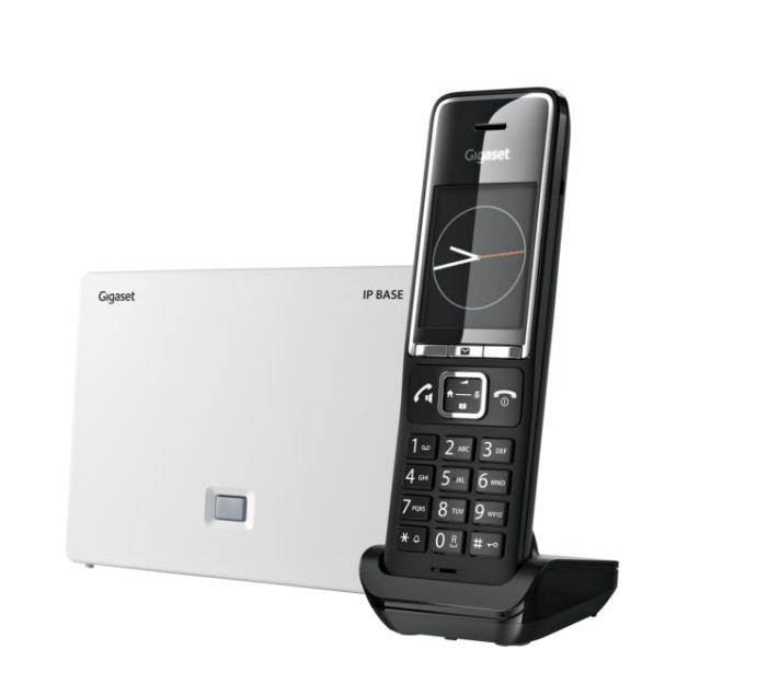 Image of Gigaset Comfort 550A Telefono IP Base DECT 200 voci Vivavoce Nero Bianco cod079