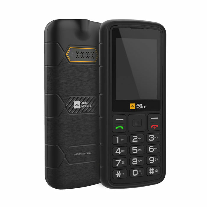 Image of AGM M9 Dual SIM 2.4″ Bluetooth 1000mAh Nero Cellulare cod079