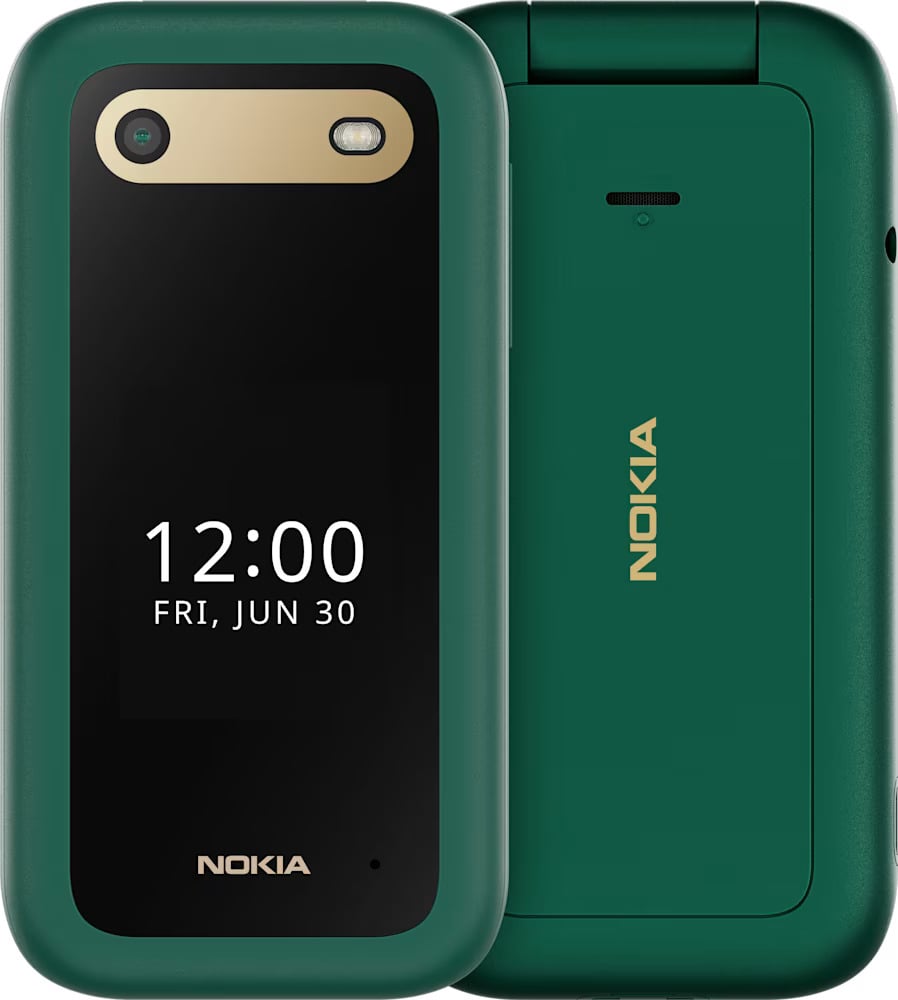 Image of Nokia 2660 Flip Dual SIM 2.8″ 0.3MP 1450mAh Telefono cellulare verde cod079