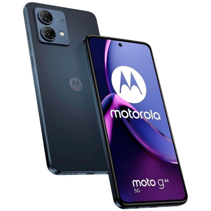 Image of Motorola Moto G84 5G 8GB 256GB Snapdragon 695 pOLED 120Hz Dual SIM Pelle Vegana Blu cod079