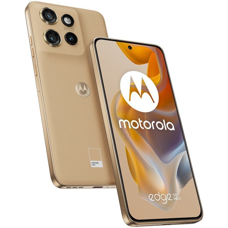 Image of Motorola edge 50 Neo 12GB 512GB Super HD pOLED TurboPower AI Dual SIM PANTONE Latte cod079