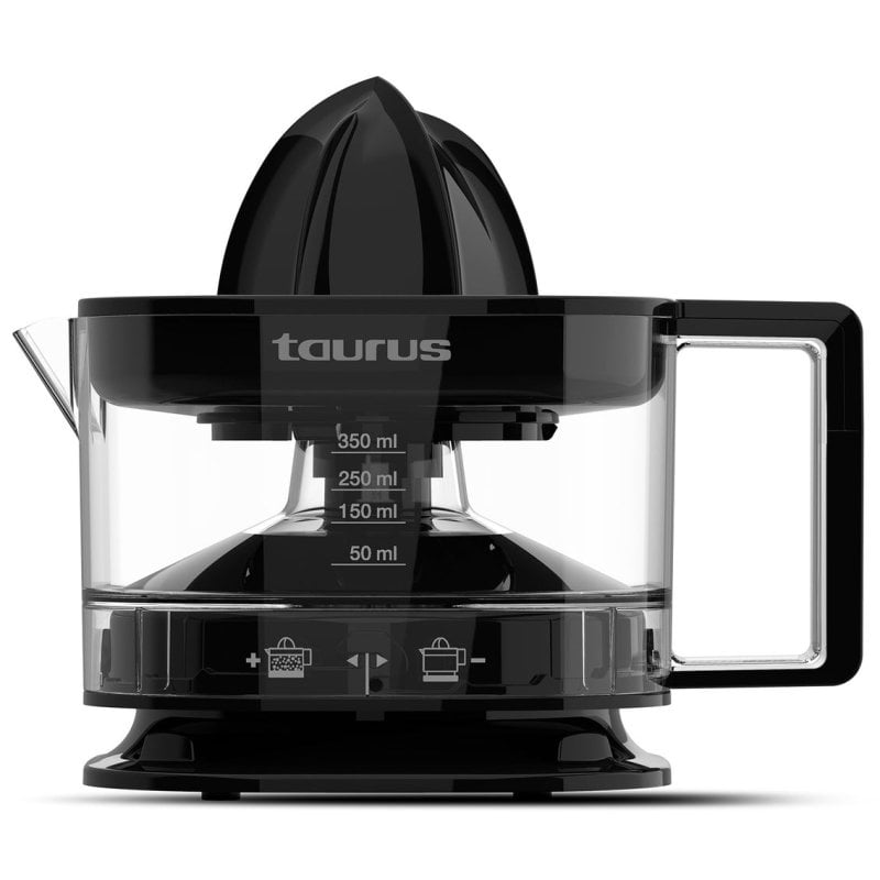 Image of Estrattore di succo Taurus TC-350 Nero 25W 350ml Regolatore di polpa Filtro Plastica nera cod079