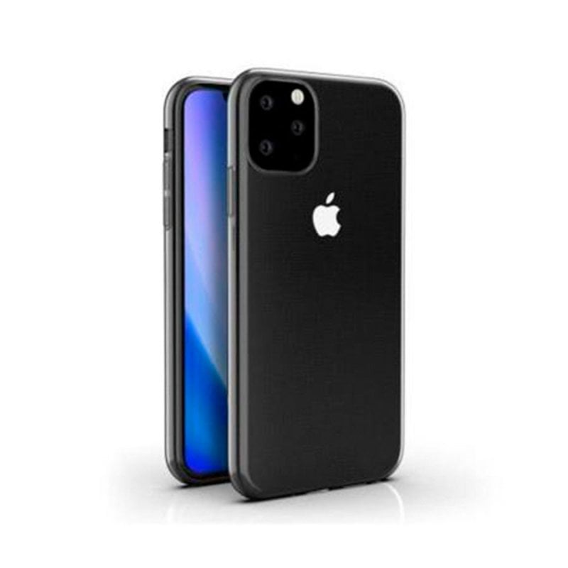 Image of Custodia Forcell per Apple iPhone 11 trasparente in silicone ultrasottile antiscivolo cod079