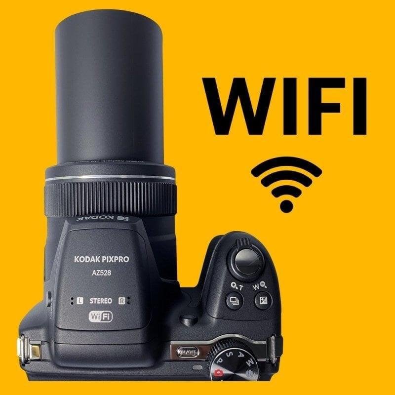Kodak AZ528 16.76 MP 52x Zoom Óptico Sensor CMOS WiFi Azul