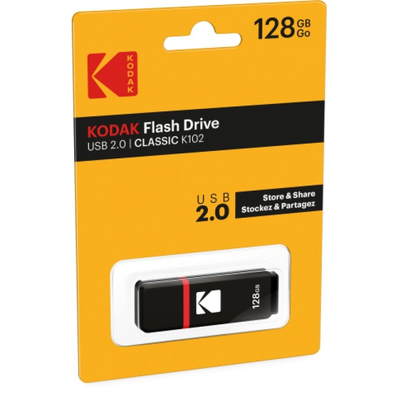 Image of Kodak Classic K102 128 GB USB 2.0 Compact Pen Drive Nero cod079