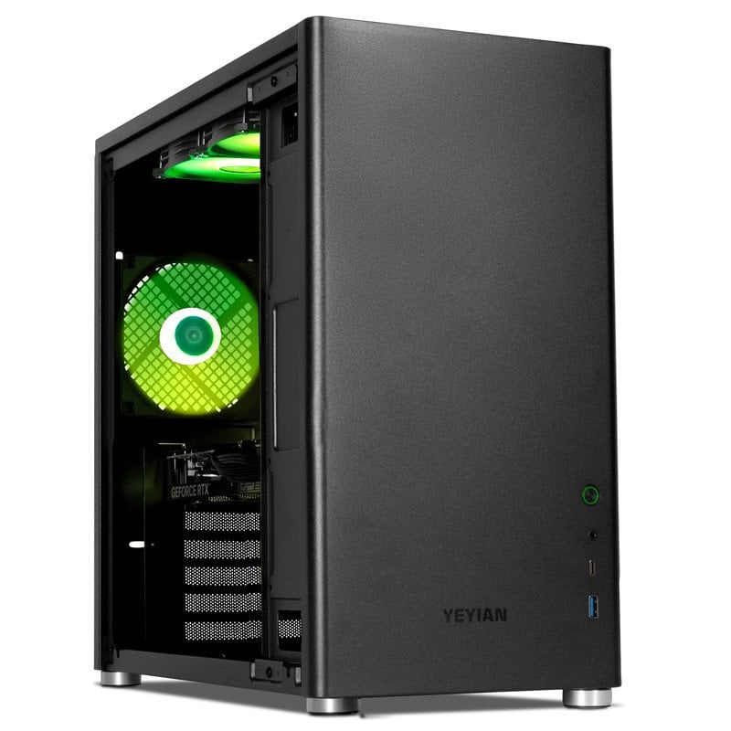 Libérez votre potentiel créatif et de jeu avec le Yeyian Hussar Plus des performances extrêmes et un design impressionnant. Caractéristiques du Yeyian Hussar Plus Puissance professionnelle pour les jeux et la création de contenu. Alimenté par un processeur Intel Core i5 12400F à 6 cœurs et 12 threads avec architecture Alder Lake le Hussar Plus offre des performances multitâches sans faille pour les streamers les joueurs et les professionnels du montage. Jouez aux titres actuels et futurs sans compromettre la fluidité ou la vitesse. Graphiques de nouvelle génération avec NVIDIA RTX 3050. Profitez de visuels ultra-réalistes et de technologies de pointe comme DLSS atteignant des fréquences d'images élevées dans les jeux AAA et les applications exigeantes de conception 3D de rendu ou de CAO. Le modèle MSI garantit stabilité et refroidissement adéquat lors de longues sessions. Stockage NVMe 1 To et mémoire optimisée. Le SSD NVMe Gen 3 offre des démarrages instantanés et un chargement ultra-rapide tandis que la m...