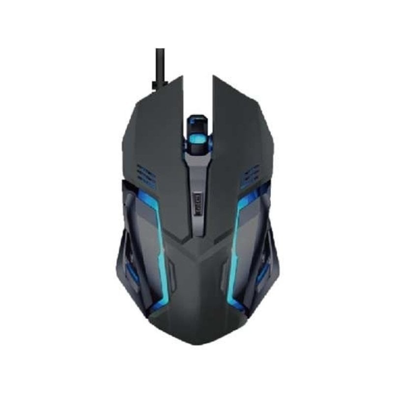 Image of Mouse da gioco ambidestro con 6 pulsanti e retroilluminazione UNI Wirosso Mouse 2400 DPI cod079