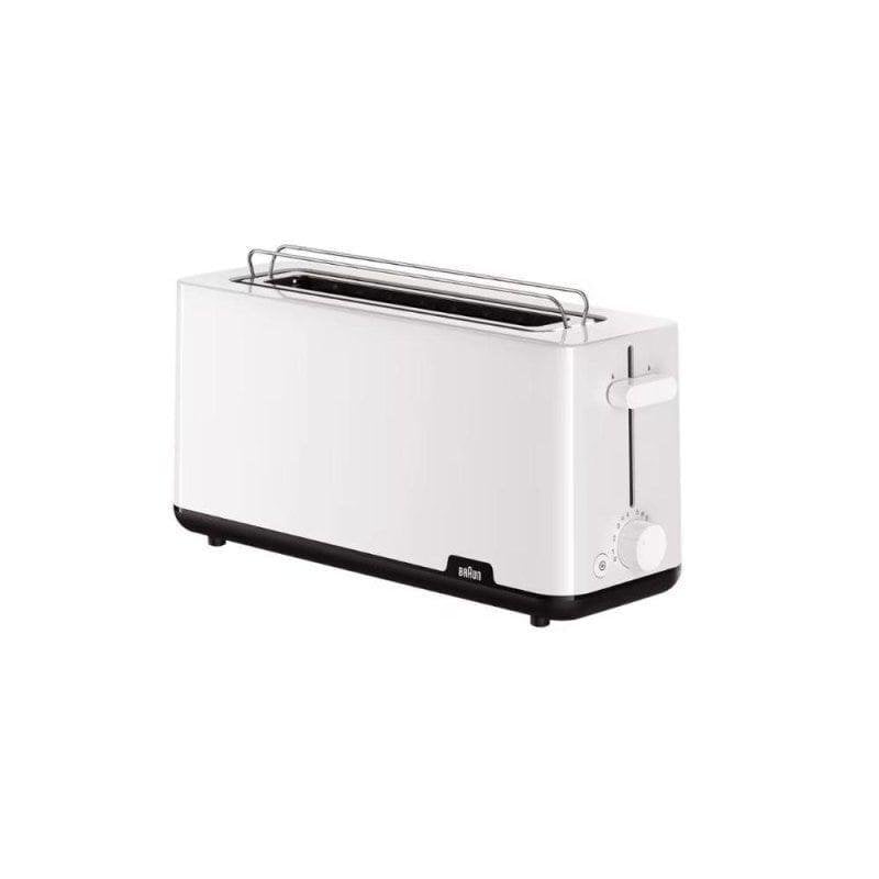 Tostador Braun HT1110WH 2 ranuras largas 1030 W 8 niveles blanco