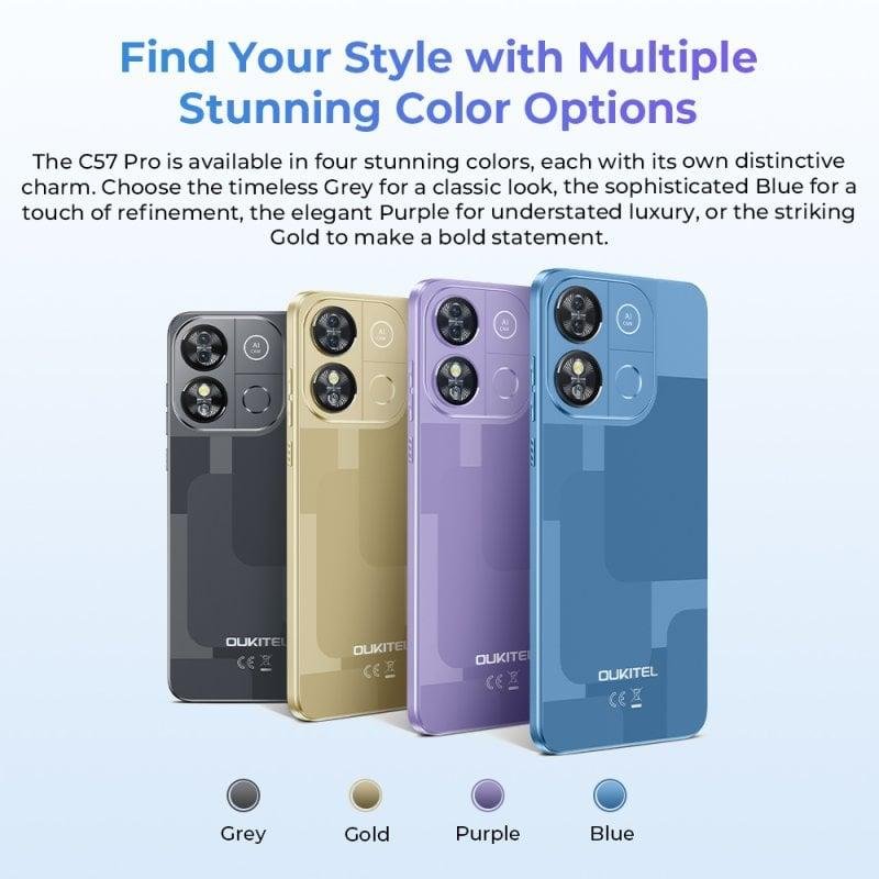 Oukitel C57 Pro 4G 4GB 128GB 6.52