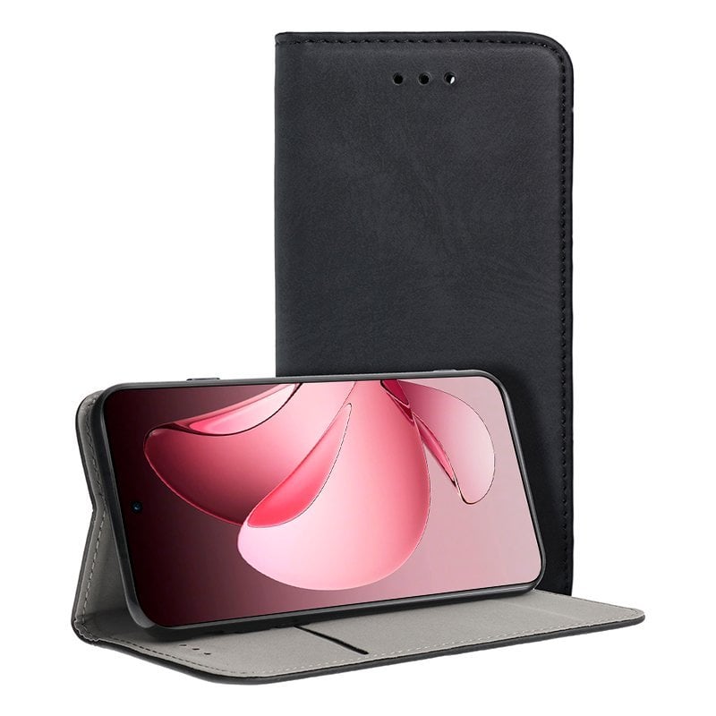 Image of Custodia Flip Cover COOL per Oppo Reno 13 Pro 5G Nero Liscio cod079