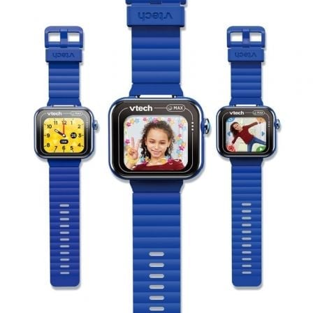 Smartwatch VTech Kidizoom Max Blu - Per Bambini 5+, Con Fotocamera, Giochi Educativi, Controllo Parentale