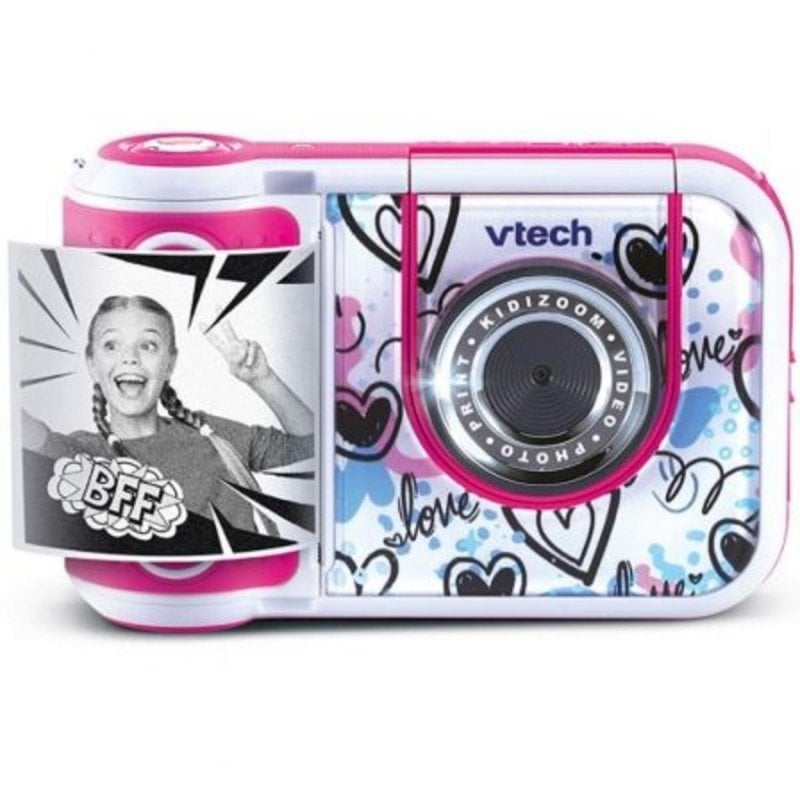 Image of Fotocamera Digitale VTECH Kidizoom Print Cam Rosa 5 MP Stampa Termica Istantanea 32GB cod079