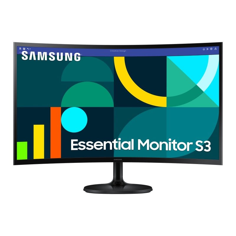 Image of Monitor Samsung 27″ 1080p 100Hz VA curvo Eye Saver Flicker Free VESA HDMI cod079