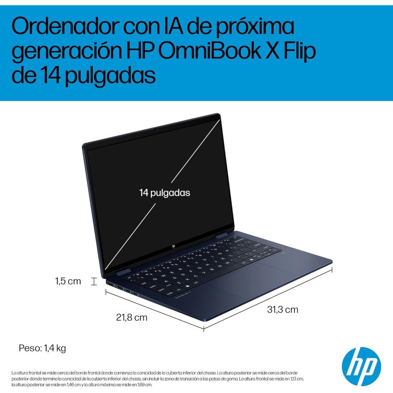 HP OmniBook X Flip 14-fm0008ns 14 HP OmniBook X Flip 14-fm0008ns 14